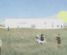 建築のイメージを分かりやすく伝えるパースを作ります 図面だけでは伝わらないイメージを、分かりやすく形にします。 イメージ2