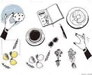 ウェブサイトやブログの挿絵イラスト描きます サイトやブログの魅力を爆上がりさせる可愛くポップな挿絵 イメージ3