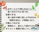 管理栄養士がダイエットを食事記録でサポートします ダイエットノートで楽しく続く！2名様まで現行価格です。 イメージ4