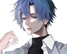 可愛くかっこよく美しいイラストをお安く提供します お顔がかっこいい男の子が得意です♪細かな要望も取り入れます！ イメージ1