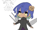 SDキャラクター描きます アイコン、ゲーム、動画等貴方に必要なSDイラストを描きます！ イメージ1
