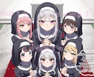 商用利用可！目を引く1枚イラスト制作します YouTube・SNS・グッズなど幅広く対応◎ イメージ4