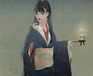 繊細な和のイラストを制作いたします 日本の伝統美を取り入れた和風イラストを制作いたします。 イメージ3