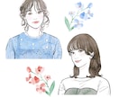 美容、コスメブランド向け 商用イラスト制作します 資生堂・FANCL・DHC実績有|美容・コスメ・ファッション イメージ5