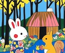 Midjourneyの絵本用srefを販売します 画風を選んで思い通りの絵本作り イメージ2