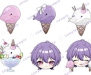 YouTube等のバッジ・スタンプを作成します Vtuber様向け！1個2000円！（3つ以上〜） イメージ10