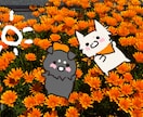 お気に入りのお写真にゆるかわイラスト添えます SNS投稿用やアイコン、贈り物などに！ イメージ2