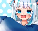 可愛いアイコンお描きします キラキラ可愛いイラスト全力で描かせて頂きます イメージ9
