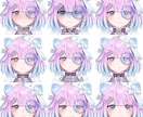 揺れにこだわるLive2Dモデリング承ります さらふわな髪揺れ￤破綻のない綺麗な動き￤表情差分3つ無料！ イメージ2