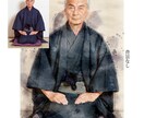 自然な水彩タッチで写真を水彩画風似顔絵にします 人物・ペット・風景写真OK！写真を自然な水彩風に加工 イメージ3