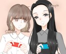 アイコンイラスト描きます 配信用・プレゼント用・ペアイラスト イメージ8