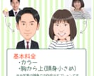 ほどよいタッチの似顔絵お描きします ■名刺やHPのスタッフ紹介、アイコンにも使いやすい！ イメージ2
