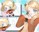 歌ってみたサムネイルや配信画面イラストお描きします 暖かい色味が好きな方おすすめ☺︎ イメージ5