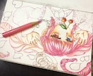 丸型の紙コースターやミニ色紙に可愛い女の子描きます あなただけの可愛い、カラフルなイラストを作成します イメージ4
