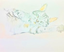 個展開催経験者が愛犬や愛猫を水彩色鉛筆で描きます ペットの絵画で明るい気分になりましょう♪ イメージ5