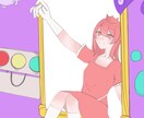 希望通りの女の子のイラスト作成します あなた専用のアイコン描きます。 イメージ5