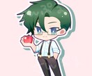 グッズ化・商用利用OKのミニキャライラスト作成ます お急ぎの方におすすめ！最短3日～☆スピード納品 イメージ6