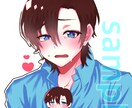 キラキラのイラスト制作させていただきます SNSや夢絵、創作など制作致します。 イメージ2