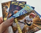 わが子がプロ野球カードに！キラキラカード制作します 本格レタッチ＆0.4mm厚の重厚仕様。卒団・大会の記念品に！ イメージ5