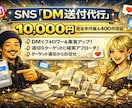 InstagramのDM送付を代行いたします ターゲットユーザーへのDM送付代行！ イメージ1