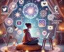日々のSNS投稿が”楽しい”に変わる軸を整えます 【SNS発信/集客】に疲れたあなたを、占い×構造でサポート！ イメージ2
