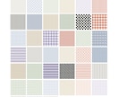 継ぎ目なしのパターン素材39種をお渡しします SVGとPNGの両方入り。色を変えて使える背景素材です イメージ2