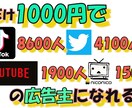 各種SNSで1.5万人超えの人に大々的に宣伝します 合計pv600万超の大型宣伝！YouTuberや企業様歓迎！ イメージ2