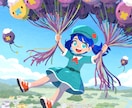 SNSアイコンなど！絵本風のイラストを描きます あなたの大切な1枚を心がほっとする絵本の世界に仕上げます！ イメージ1