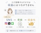 ブログ相談可、SNSアフィリエイトをコンサルします 初心者OK｜SNS集客導線設計を伴走型支援サポート イメージ6