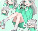 あなたのOCをかわいく！お届けします キャラクターシートにいかがですか？ イメージ3
