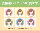 最短当日納品！かわいい、ゆるふわなアイコンかきます SNSやブログなどの挿絵にオススメ！ イメージ5