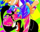 インパクトのあるイラストを描きます クリックしなくても目立つイラストを提供します イメージ1