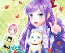 一枚絵、立ち絵など制作いたします 漫画家がキャラクターの魅力を丁寧に描きます イメージ4