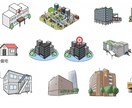 WEBサイトヘッダーや説明イラストをデザインします WEB・広告等で使える素材をオリジナルで作成します！ イメージ8