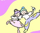 レトロでポップな似顔絵描きます 唯一無二のあなただけのイラストを イメージ6