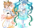 アイコン・イラスト（一枚絵/立ち絵など）描きます 納得いくまで修正OKです！気軽にご相談ください！ イメージ10