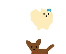 大切なペットをゆるふわイラストにします いつまでも飼い主様のあなたを癒してくれてると感じて欲しいです イメージ1