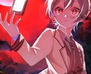 暗めのイラスト描きます 厚塗りや暗いイラスト等をお求めの方に イメージ5