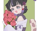 漫画調のシンプルな1枚絵を描きます オリジナル･二次創作なんでも承ります！ イメージ4