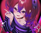 カラフルでキャッチーなイラスト描きます アイコン，動画用イラスト，表紙挿絵，立ち絵etc…に！ イメージ1