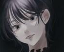 アイコンやヘッダーなどのイラスト、描きます 仄暗いモードな雰囲気から淡く儚い雰囲気まで！ イメージ1