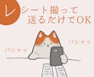 レシート丸投げプラン！画像から仕訳作成します レシートを撮って送るだけ！仕訳作成・記帳をします！ イメージ1
