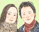デジタルイラストでカップルの似顔絵描きます 大切な記念日や何気ないプレゼントとして イメージ4