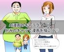 AI画像生成用キャラクターラフ画をデザインします 商用可能！AI画像生成用キャラクター設定を見える形に最適化 イメージ3