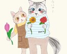 商用OK。イラストを優しい作風で描きます イラストオーダー経験を活かして細やかな打ち合わせで描きます。 イメージ6