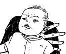 シンプルな線画イラスト（似顔絵）を描きます 思い出の瞬間を印象に残るイラストに✨ イメージ5