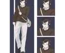 TRPG等立ち絵制作します 最短2-3日！立ち絵制作してます イメージ2