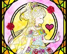 お好きなキャラのステンドグラス風イラスト描きます あなたの推しキャラをステンドグラス風に描いてみませんか？ イメージ2