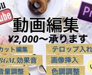 ゲーム実況編集を格安でします どんなジャンルでも歓迎です！丁寧に編集します イメージ1