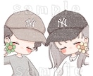クレヨン風ゆるふわイラスト制作します 自分だけのアイコン、待受、トーク背景を★多様性あり！ イメージ5